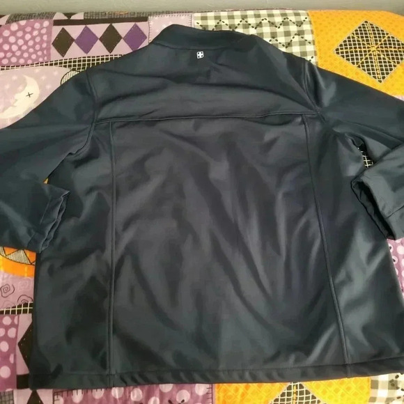 Swiss Tech Navy Blue Jacket + 2XL - Picture 2 of 9